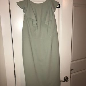 ASOS seafoam green dress